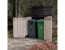Keter Store It Out Midi Beige & brown Wood effect Plastic Garden storage box 880L